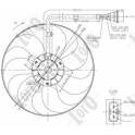 Ventilateur (refroidissement moteur) (LORO) ABAKUS - 053-014-0002