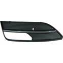Ventilatiegrille, bumper ABAKUS - 446-2513R-UD