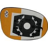 Vidro de espelho, espelho retrovisor exterior ABAKUS - 1227G02