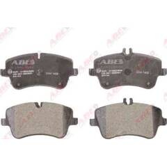 Jeu de 4 plaquettes de frein avant ABE - C1M025ABE