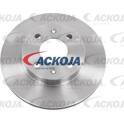 Brake Disc (x2) ACKOJA - A53-80006