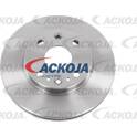 Brake Disc (x2) ACKOJA - A53-80008