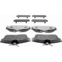 Front brake pad set ACKOJA - A38-0048