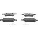 Rear brake pad set ACKOJA - A26-0244