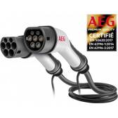 Câble de recharge véhicules électriques T2>T2 AEG - 005124