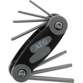 Set 8 claves estrella AEG - 5062