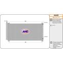 Condensador, aire acondicionado AHE - 43435