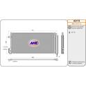 Condenser, air conditioning AHE - 43173