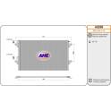 Condenser, air conditioning AHE - 43250