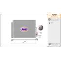 Condenser, air conditioning AHE - 43437