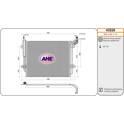 Condenser, air conditioning AHE - 43520
