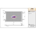 Condenser, air conditioning AHE - 43594