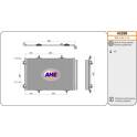 Condenseur climatisation AHE - 43298