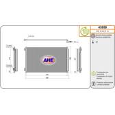 Condenseur climatisation AHE - 43959