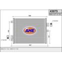 Condensor, airconditioning AHE - 43075