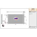 Condensor, airconditioning AHE - 43419