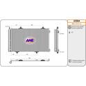 Condensor, airconditioning AHE - 43564