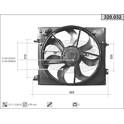 Fan, radiator AHE - 320.032