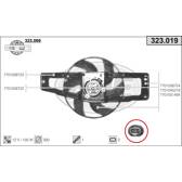 Fan, radiator AHE - 323.019