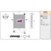 Heat Exchanger, interior heating AHE - 94034