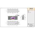 Intercooler, inlaatluchtkoeler AHE - 702.074