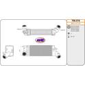 Intercooler, inlaatluchtkoeler AHE - 706.016