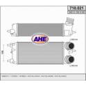 Intercooler, inlaatluchtkoeler AHE - 710.021