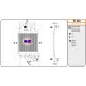 Intercooler, inlaatluchtkoeler AHE - 723.029