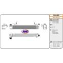 Intercooler, inlaatluchtkoeler AHE - 723.053