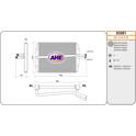 Kachelradiateur, interieurverwarming AHE - 93581