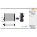 Kachelradiateur, interieurverwarming AHE - 93905