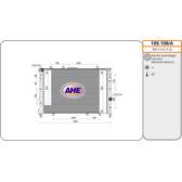 Kylare, motorkylning AHE - 109.108/A