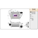 Radiador de aire de admisión AHE - 702.001