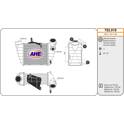 Radiador de aire de admisión AHE - 702.019