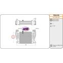 Radiador de aire de admisión AHE - 720.019