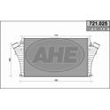 Radiador de aire de admisión AHE - 721.025