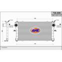 Radiador de aire de admisión AHE - 730.006