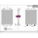Radiator, engine cooling AHE - 102.181