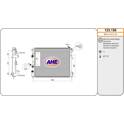 Radiator, engine cooling AHE - 123.156