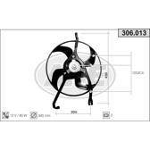 Radiator fan AHE - 306.013