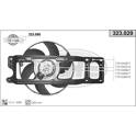 Radiator fan AHE - 323.029