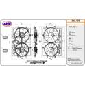 Ventilador, refrigeração do motor AHE - 302.129