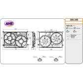 Ventilador, refrigeração do motor AHE - 309.349