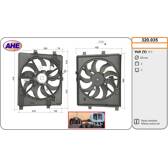 Ventilador, refrigeração do motor AHE - 320.035