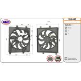 Ventilador, refrigeración del motor AHE - 320.035