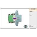 Voorweerstand, elektromotor (radiateurventilator) AHE - 410.003
