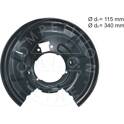Splash Guard, brake disc AIC Jürgen Liebisch GmbH - 55910