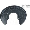 Splash Guard, brake disc AIC Jürgen Liebisch GmbH - 56411