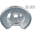 Splash Guard, brake disc AIC Jürgen Liebisch GmbH - 57611
