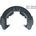 Splash Guard, brake disc AIC Jürgen Liebisch GmbH - 58107